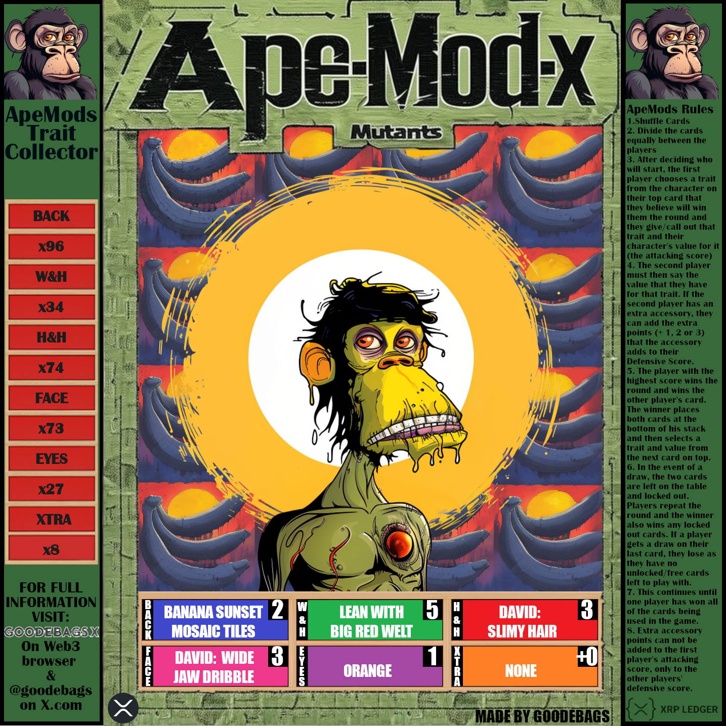 Ape-Mod X Mutants